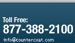 Phone - Toll Free: 877 388 2100 / Email: info@countercoat.com